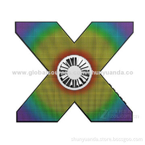 Fashion atmosphere X-shaped cool portable Bluetooth speakers